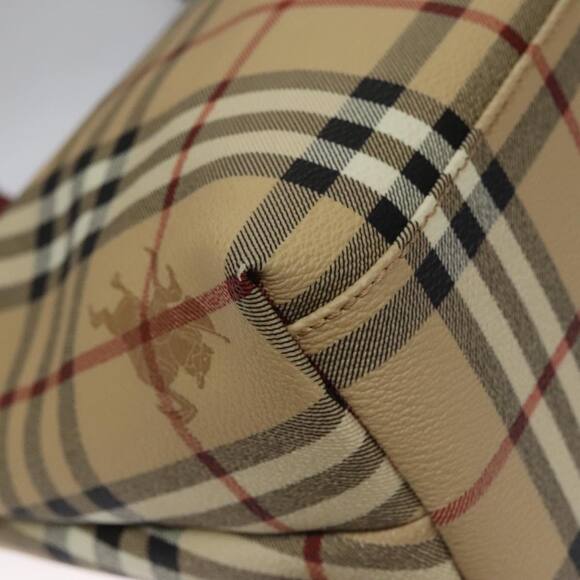 Burberry Nova Check Tote Bag Pvc Beige - Picture 14 of 16